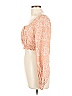 Style State 100% Polyester Orange Long Sleeve Blouse Size 10 - photo 5