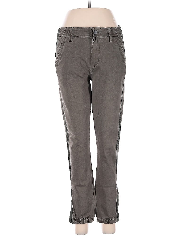 PAIGE Pre-owned Casual Pants In Gray