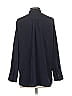 Uniqlo 100% Polyester Solid Black Long Sleeve Blouse Size XS - photo 2
