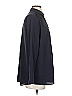 Uniqlo 100% Polyester Solid Black Long Sleeve Blouse Size XS - photo 4