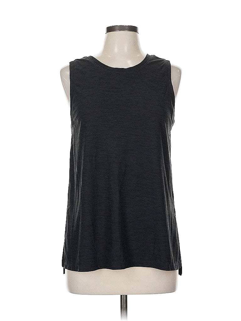 Pre-owned Active By Old Navy Sleeveless T-shirt In Gray