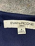 Evan Picone Graphic Blue Cocktail Dress Size 4 - photo 7