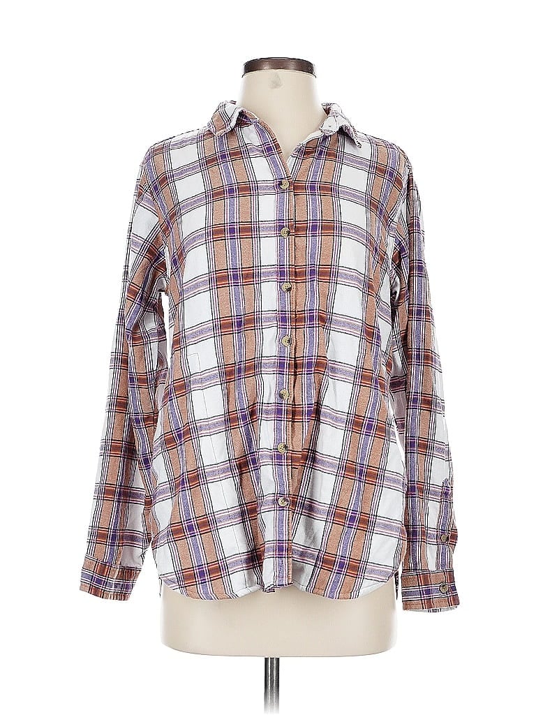 JACHS GIRLFRIEND Pre-owned Long Sleeve Button Down Shirt In White