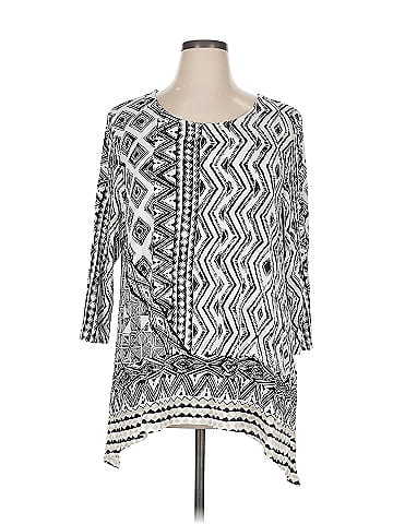 Zenergy by Chico's 3/4 Sleeve Blouse (view 1)