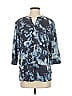 Westbound 100% Tencel Blue 3/4 Sleeve T-Shirt Size S (petite) - photo 1