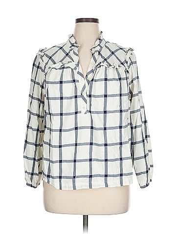 J.Crew 3/4 Sleeve Blouse (view 1)