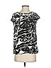 Ella Moss 100% Rayon Black Short Sleeve Blouse Size XS - photo 1