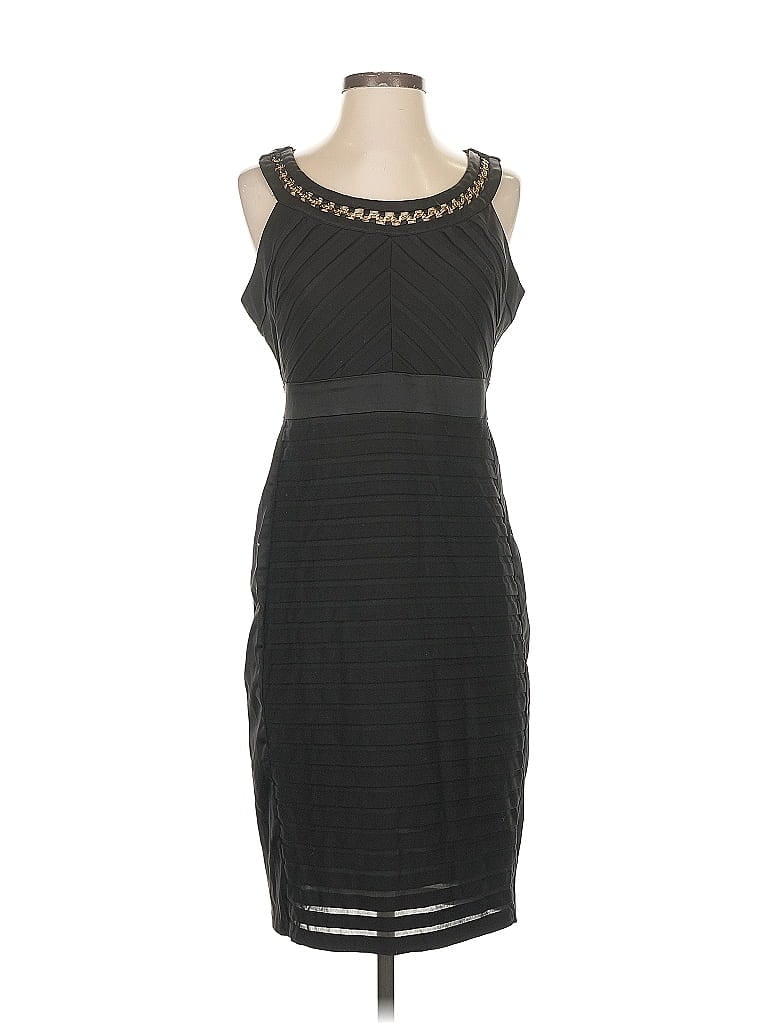 Pre-owned Jax Cocktail Dress In Black