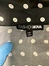 Fashion Nova Polka Dots Black 3/4 Sleeve Blouse Size XS - photo 7