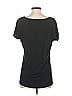 Calvin Klein 100% Polyester Gray Black Short Sleeve Top Size S - photo 2