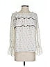 Ann Taylor LOFT 100% Polyester Ivory 3/4 Sleeve Blouse Size XS - photo 1