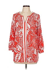 Susan Graver 3/4 Sleeve Blouse