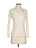 Cuddl Duds Ivory 3/4 Sleeve T-Shirt Size S - photo 1