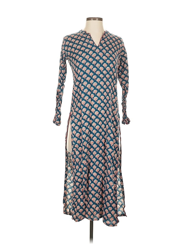 Pre-owned Assorted Brands Casual Dress In Blue