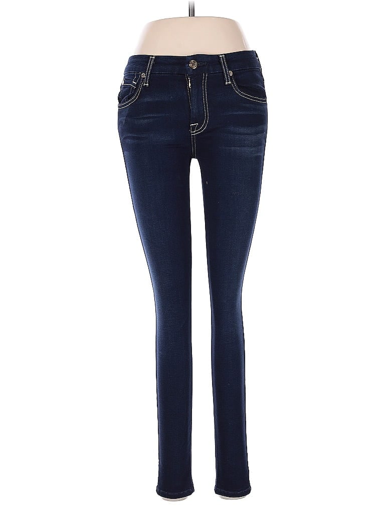 Pre-owned 7 For All Mankind Jeans In Blue