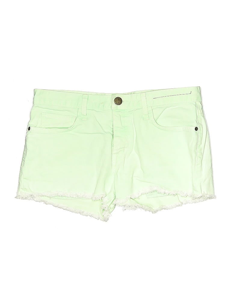 Pre-owned Current Elliott Shorts In Green