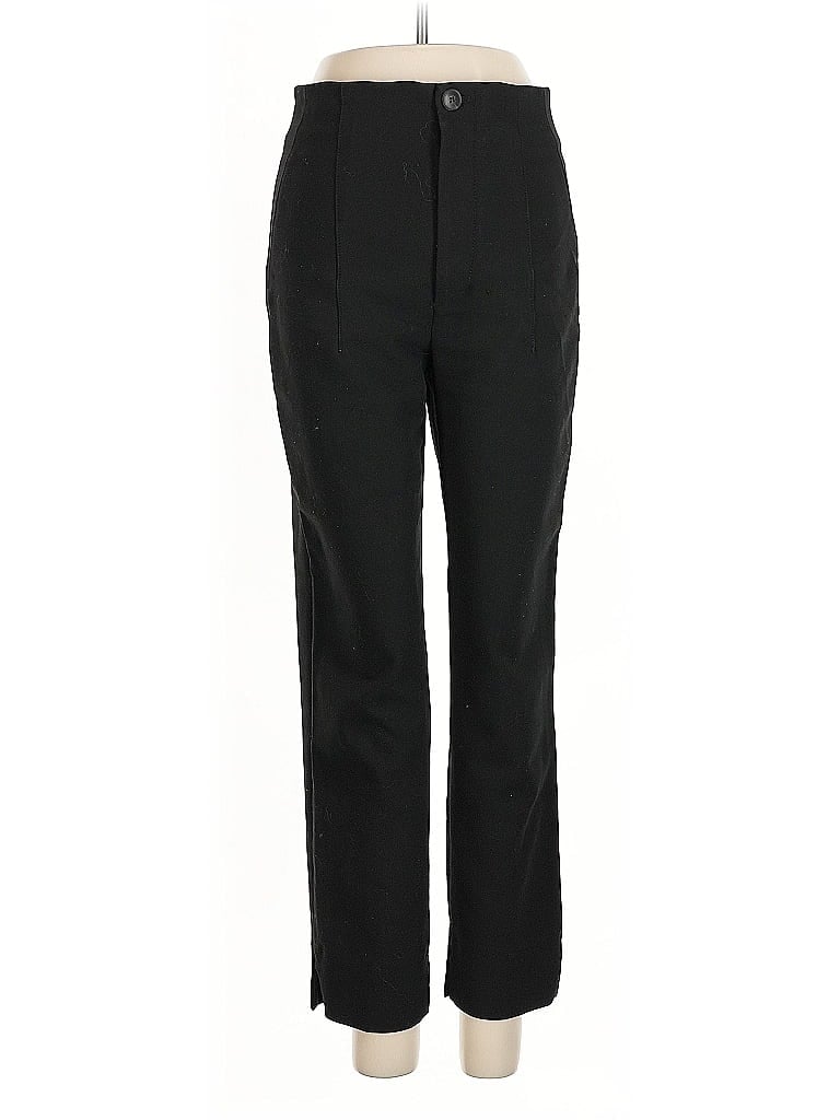 Zara Dress Pants - Low Rise: Black Bottoms - Size 4