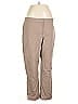 Ellen Tracy Solid Tan Khakis Size 12 - photo 1