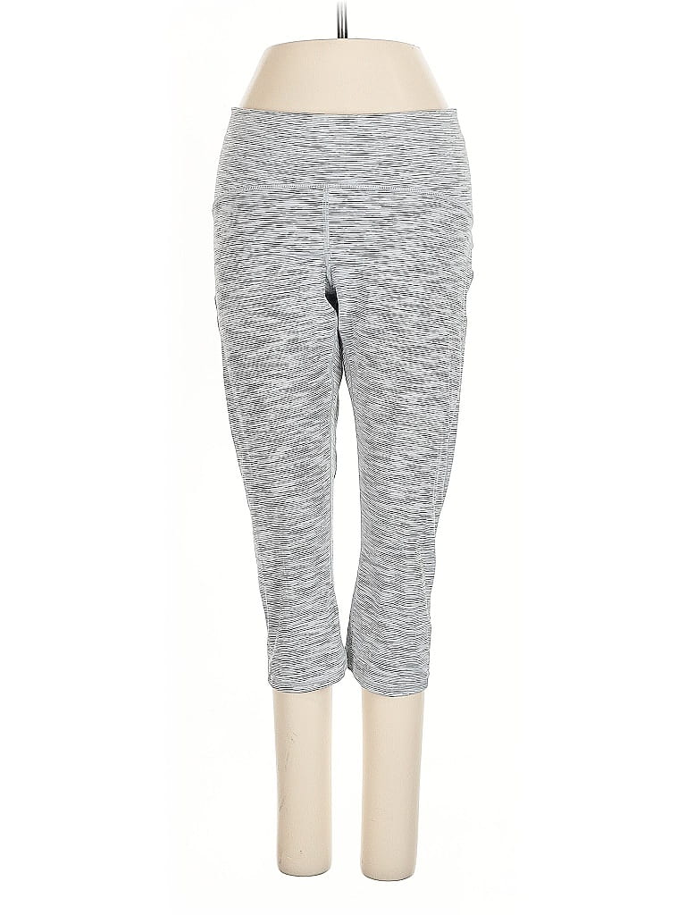 Pre-owned Lululemon Athletica Active Pants In Gray