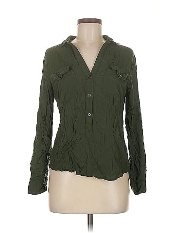Cloth & Stone Long Sleeve Polo (view 1)