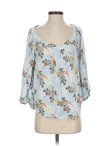 Maeve by Anthropologie 3/4 Sleeve T-Shirt (view 1)