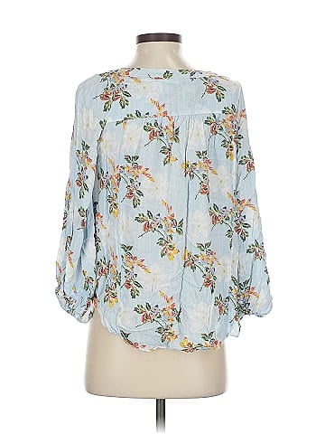 Maeve by Anthropologie 3/4 Sleeve T-Shirt (view 2)
