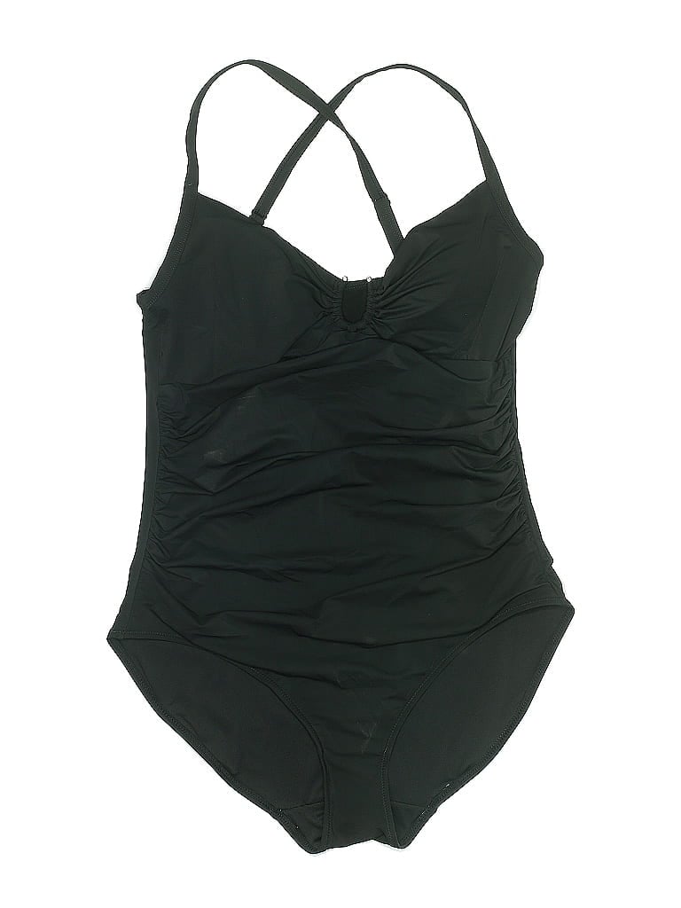 Pre-owned Unbranded One Piece Swimsuit In Black