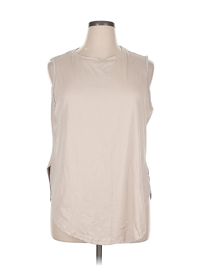 Pre-owned Shein Curve Sleeveless Blouse In Brown