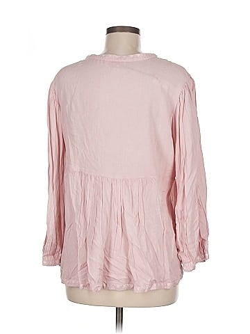 Solitaire 3/4 Sleeve Blouse (view 2)