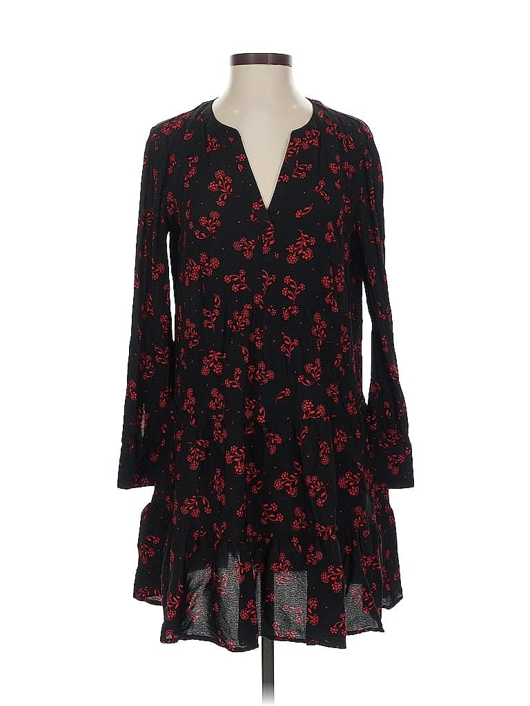 Pre-owned Ann Taylor Loft Casual Dress In Black