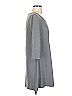 As U Wish Solid Gray Casual Dress Size S - photo 4