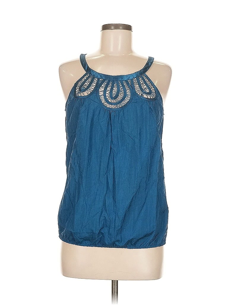 Pre-owned Old Navy Sleeveless Blouse In Blue