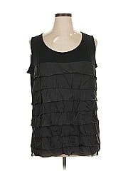August Silk Sleeveless T Shirt