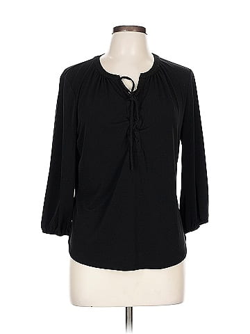 7th Avenue Design Studio New York & Company 3/4 Sleeve Blouse (view 1)