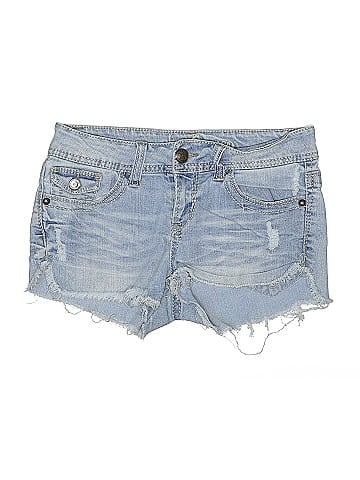Wallflower Denim Shorts (view 1)