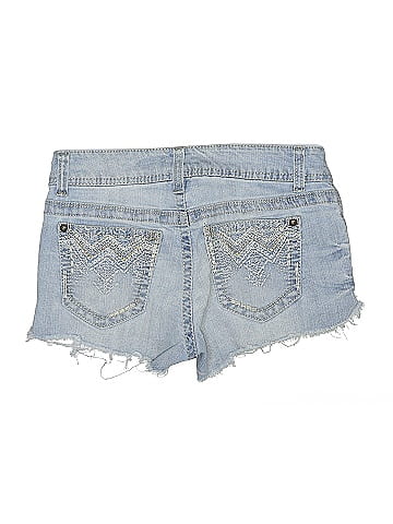 Wallflower Denim Shorts (view 2)