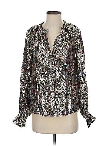 Ramy Brook 3/4 Sleeve Silk Top (view 1)