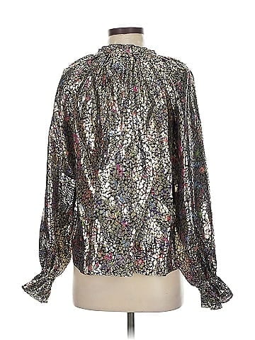Ramy Brook 3/4 Sleeve Silk Top (view 2)