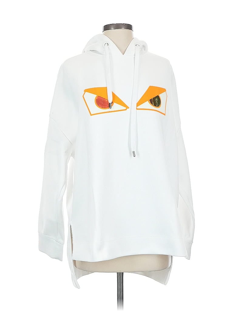 Fendi 100% Polyamide White Sweatshirt Size EU (IT) 40 / US 4 - photo 1