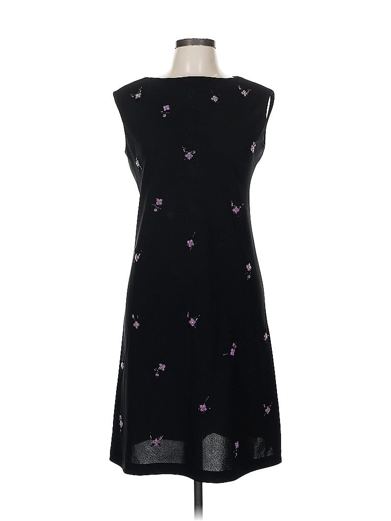 Pre-owned Evan Picone Casual Dress In Black