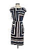 Evan Picone Graphic Blue Cocktail Dress Size 4 - photo 2