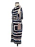 Evan Picone Graphic Blue Cocktail Dress Size 4 - photo 5