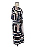 Evan Picone Graphic Blue Cocktail Dress Size 4 - photo 4