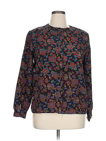 Essentials Long Sleeve Blouse (view 1)