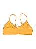 H&M Solid Yellow Swimsuit Top Size 8 - photo 2