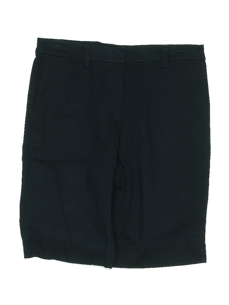 Pre-owned Jjill Cargo Shorts In Black