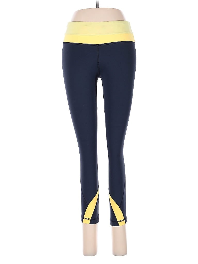 Pre-owned Lululemon Athletica Active Pants In Blue