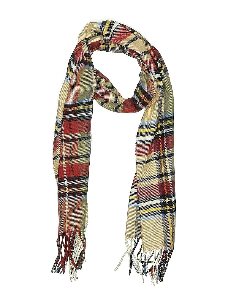 Pre-owned Assorted Brands Scarf In Brown