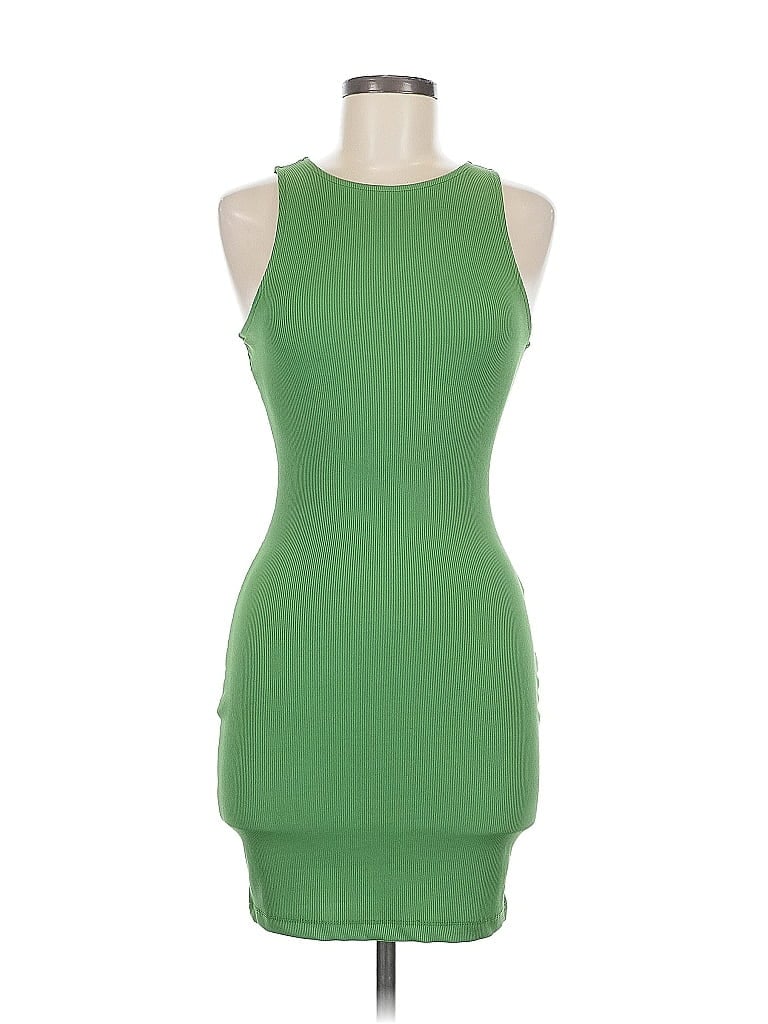 Pre-owned Assorted Brands Cocktail Dress In Green