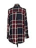 BCBGeneration 100% Rayon Burgundy Long Sleeve Polo Size XS - photo 2